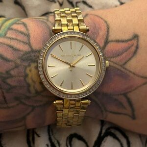 Michael Kors Mini Darci Gold-Tone Watch MK3365